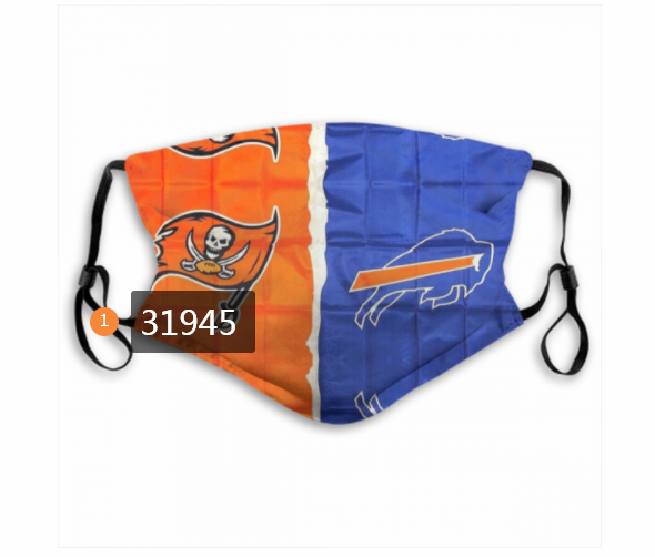 NFL Buffalo Bills 62020 Dust mask with filter